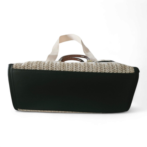 Straw/Raffia Medium Size Crossbody Handle Shoulder Handbag NWOT - Picture 5 of 5